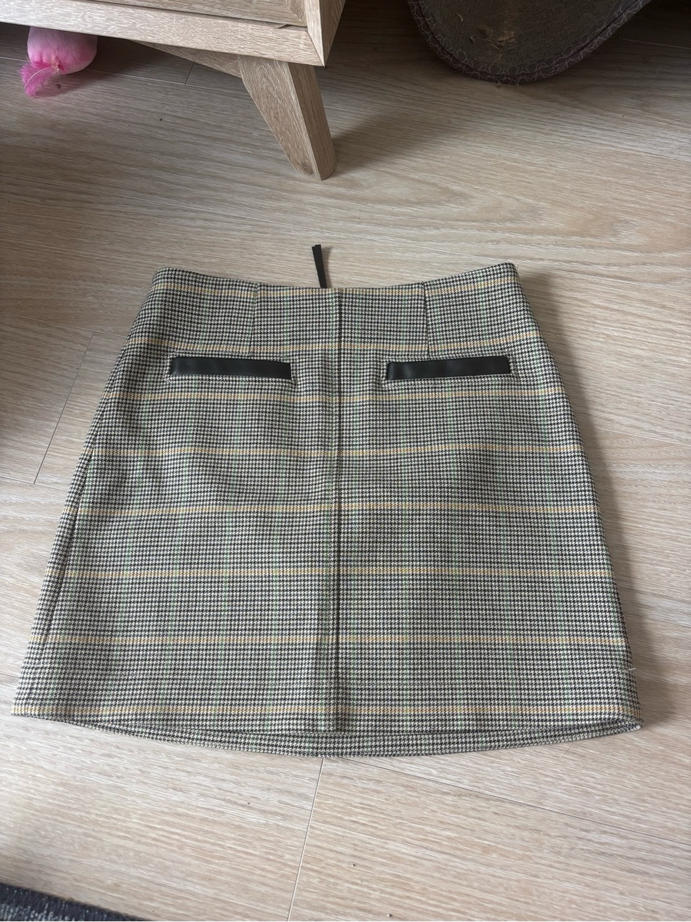 A.L.C Plaid Mini Skirt